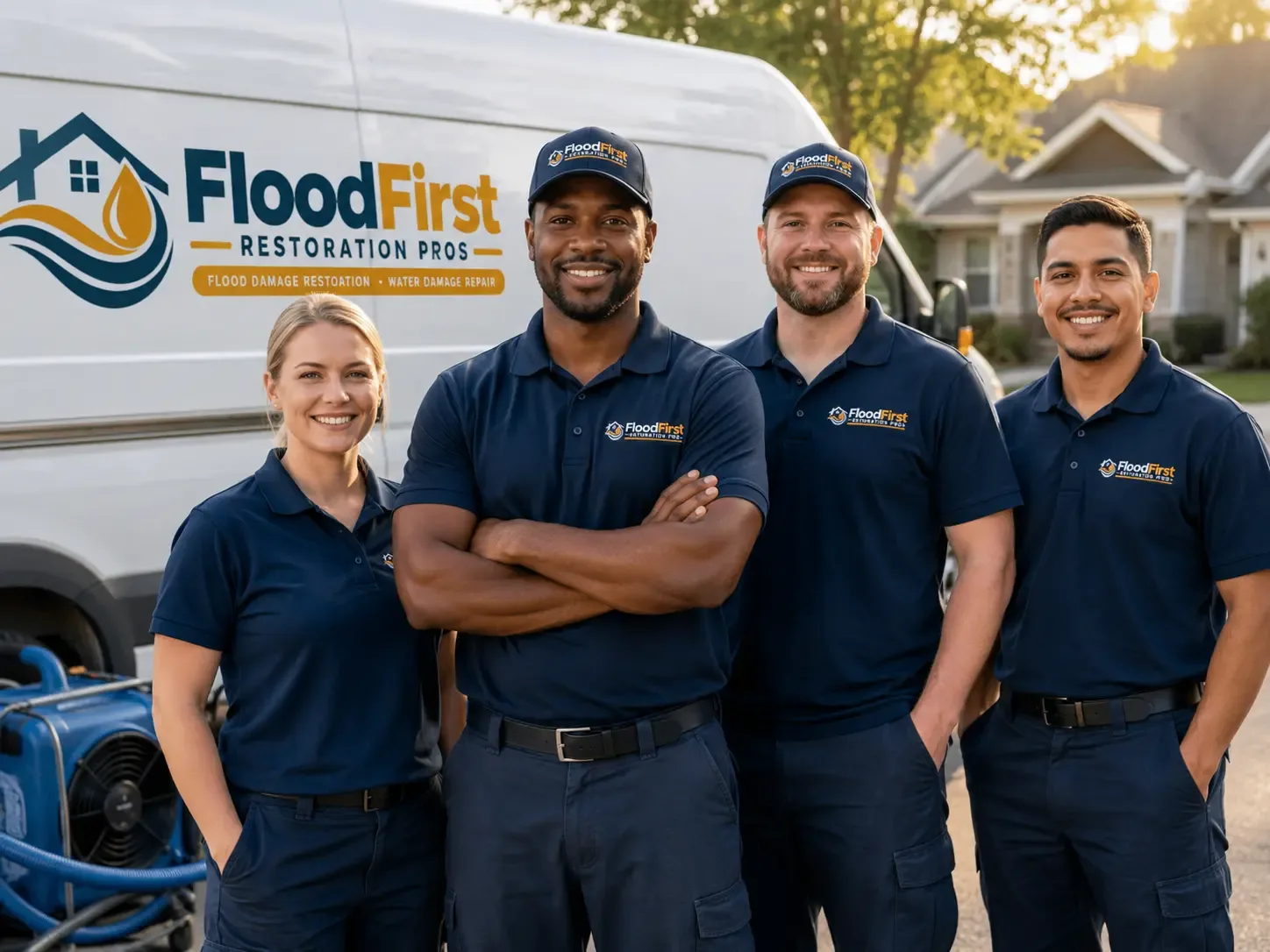Flood Damage Restoration company in Ludlow Falls, OH