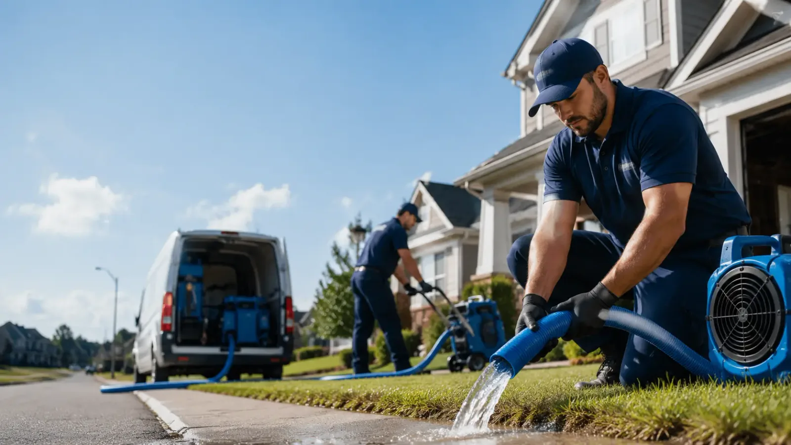 Flood Damage Restoration in Ludlow Falls, OH